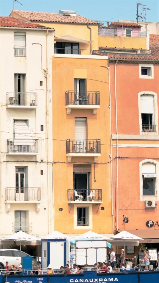 Le Petit Bijou Sete, Quatre Appartements Au Centre Ville, Trois Avec Vue Canal ภายนอก รูปภาพ