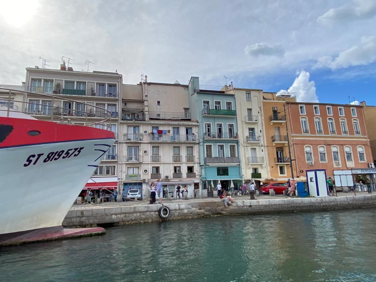 Le Petit Bijou Sete, Quatre Appartements Au Centre Ville, Trois Avec Vue Canal ภายนอก รูปภาพ