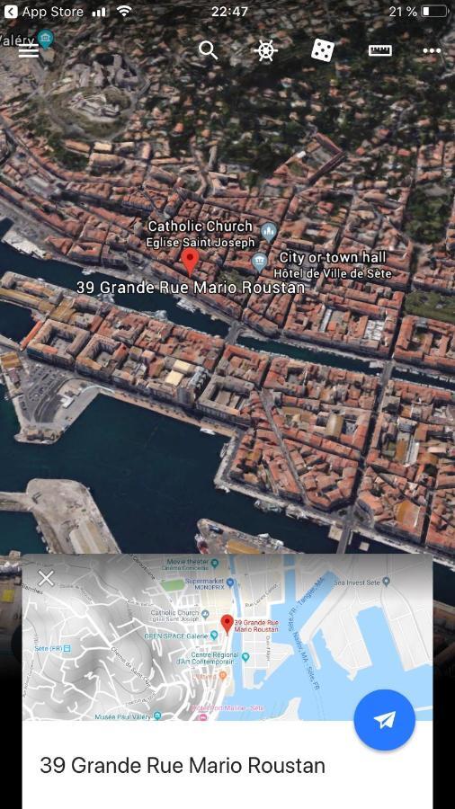 Le Petit Bijou Sete, Quatre Appartements Au Centre Ville, Trois Avec Vue Canal ภายนอก รูปภาพ